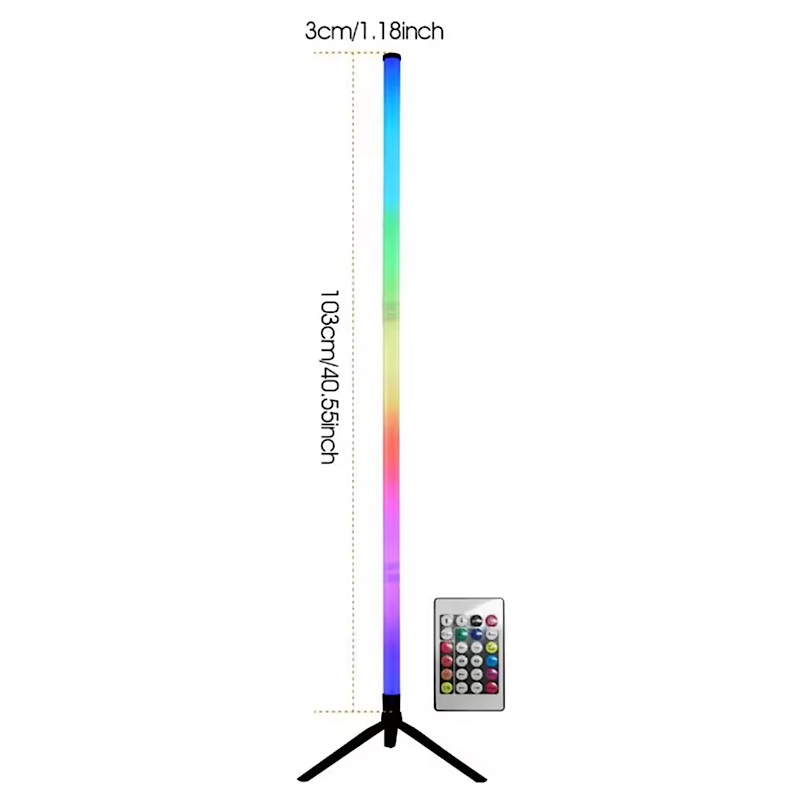لامپ ایستاده پایه دار RGB